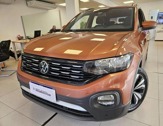 VOLKSWAGEN T-CROSS 1.0 200 TSI TOTAL FLEX COMFORTLINE AUTOMÁTICO VOLKSWAGEN T-CROSS 1.0 200 TSI TOTAL FLEX COMFORTLINE AUTOMÁTICO